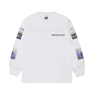 WACKO MARIA Davide Sorrenti / Long Sleeve T-shirt "White"