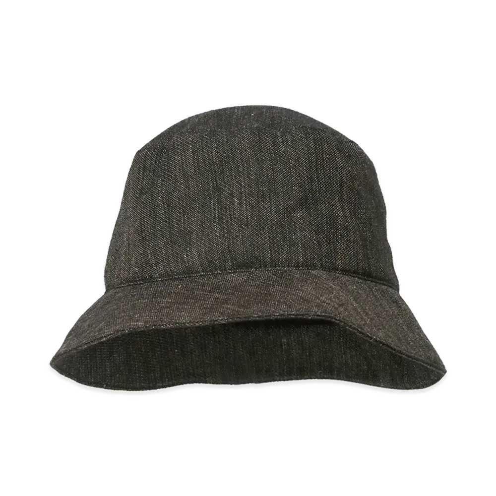 NEEDLES Bucket Hat Linen Wool Twill "Black"