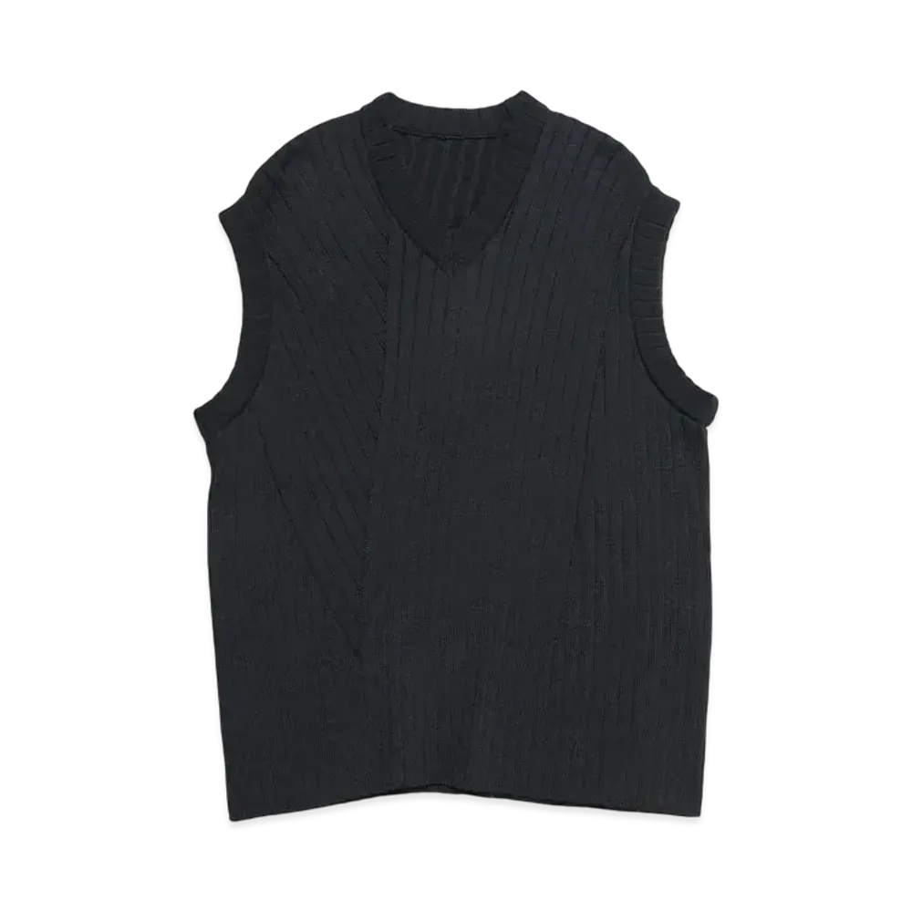 SOPHNET. Knit Vest "Black"