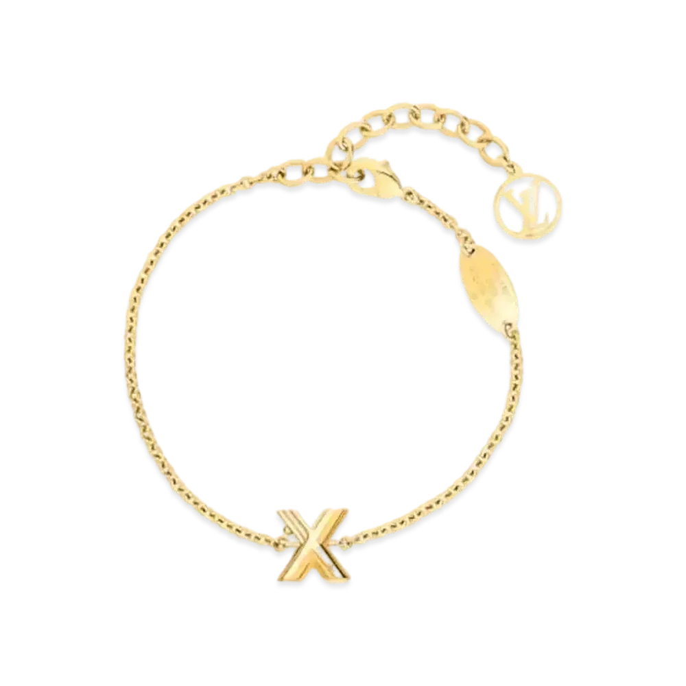 Louis Vuitton LV & Me Bracelet Letter X
