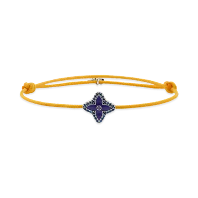 Louis Vuitton Monogram Stessia Cordon Bracelet "Yellow"