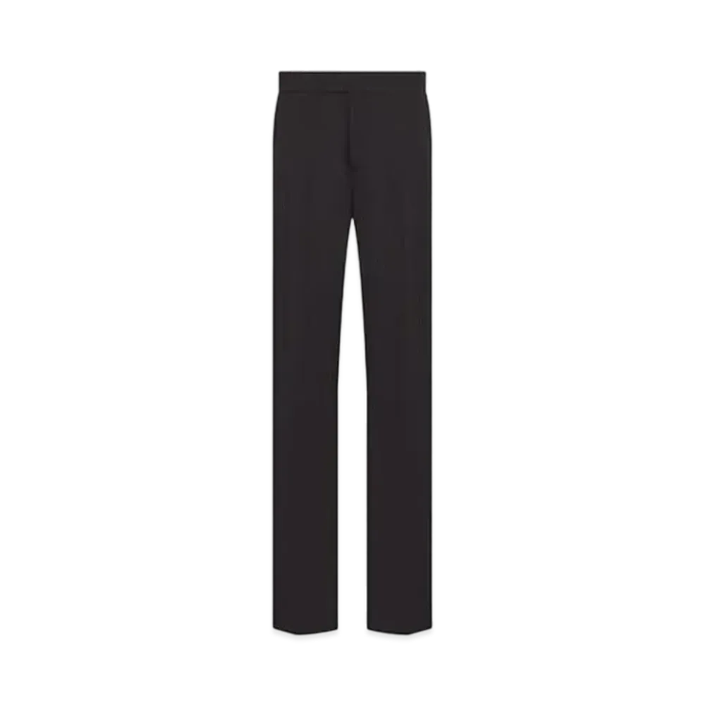 Dior Tears Pants Virgin Wool Faille "Black"