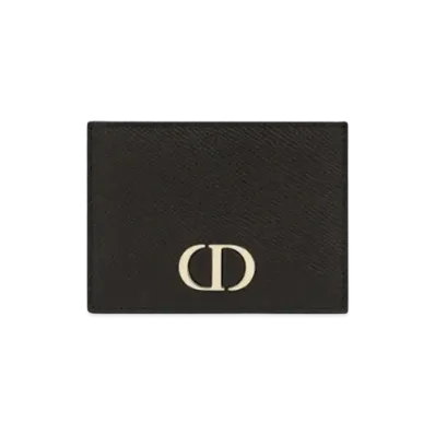 Dior 30 Montaigne Card Holder "Blue"