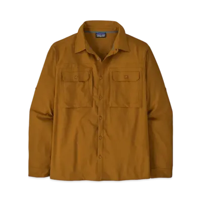 Patagonia Men's Long Sleeve Self Guided Sun Shirt "Brown"