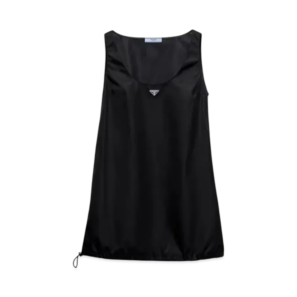 PRADA Women's Re-Nylon Mini-Dress "Black"