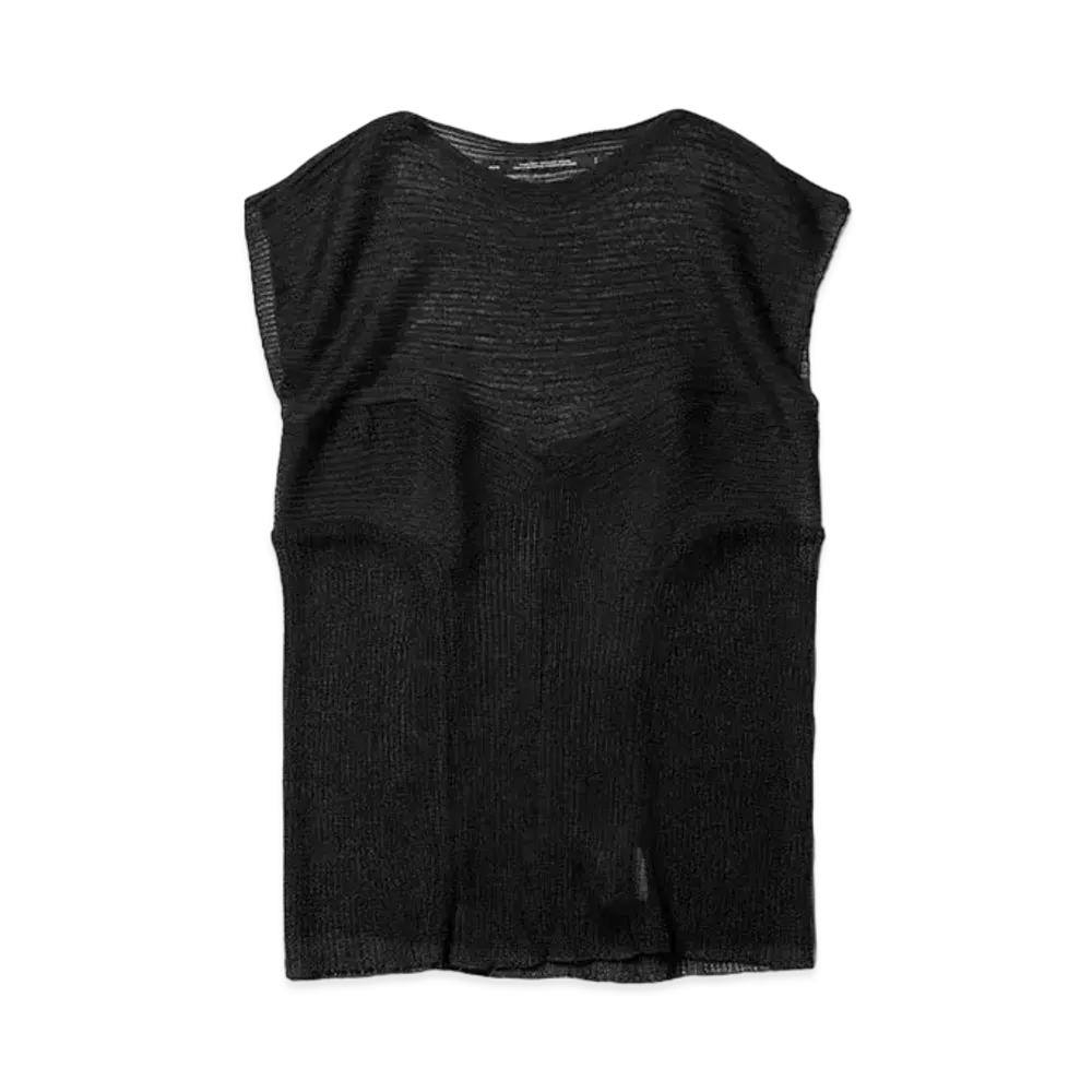 JULIUS Prism Knit Sleeveless Top #2 "Black"