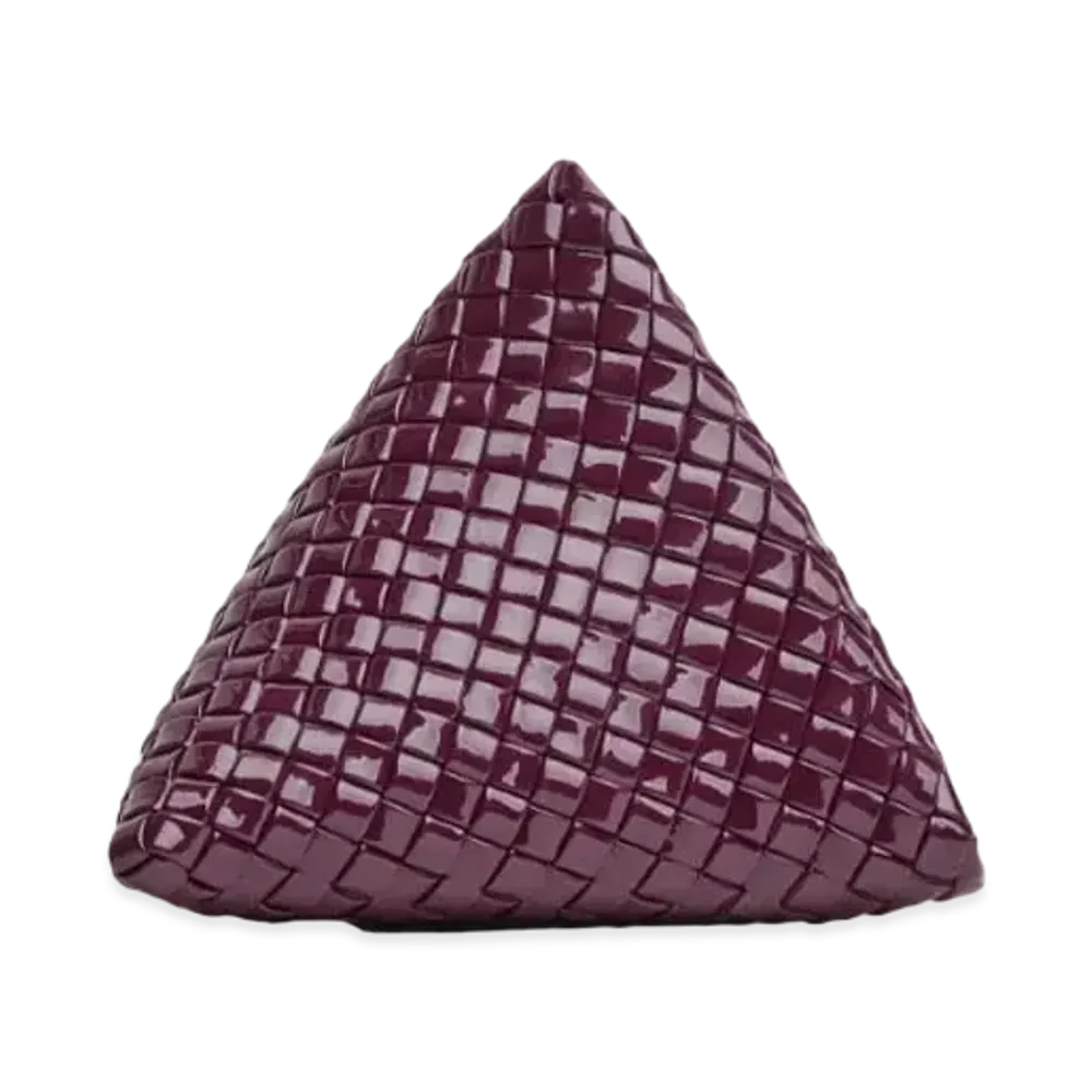 Bottega Veneta Hand Bag Pyramid Clutch "Mystic"