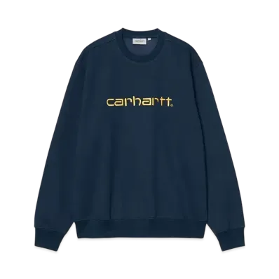 Carhartt WIP Carhartt Sweatshirt "Ink/Air Yellow"