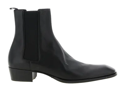 Saint Laurent Stanton Ankle Boots "Black"