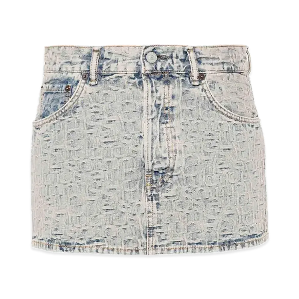 Acne Studios Women's Denim Mini Skirt "Blue"