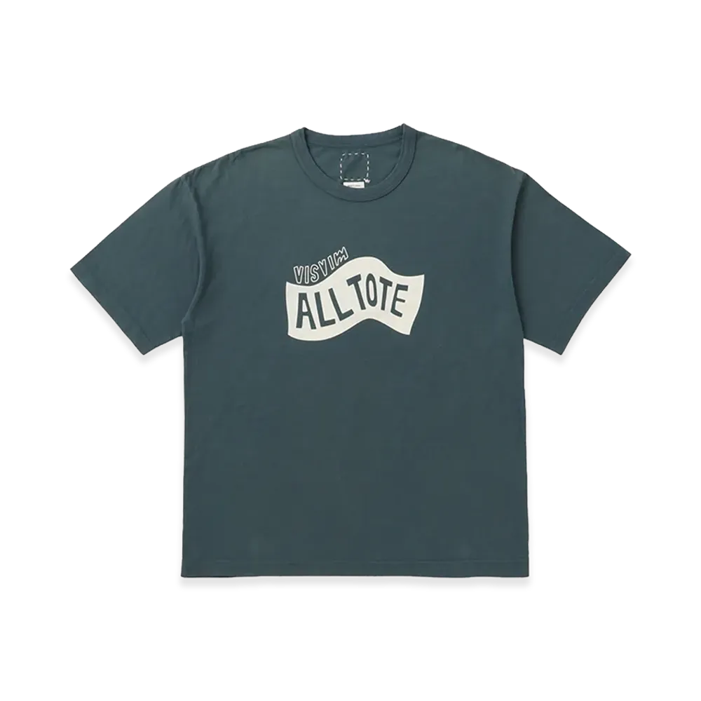 ビズビム ジャンボTシャツ ショートスリーブ DMGD "グリーン"
