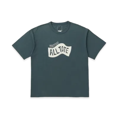 visvim Jumbo Tee S/S DMGD "Green"