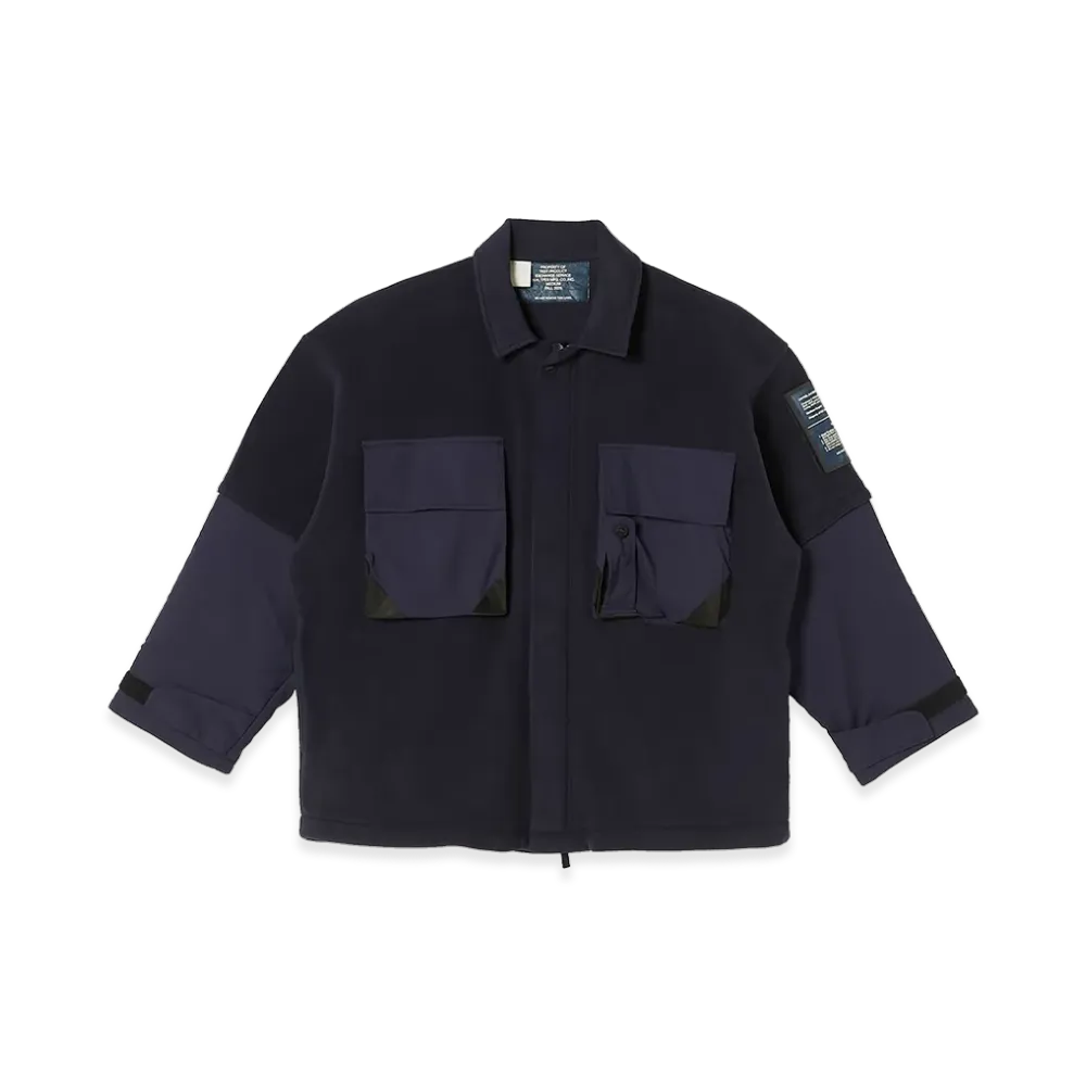 N.HOOLYWOOD TEST PRODUCT EXCHANGE SERVICE Shirt Blouson "Navy"