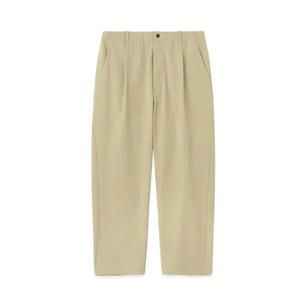 Goldwin One Tuck Tapered Light Pants (Unisex) "Oak Beige"