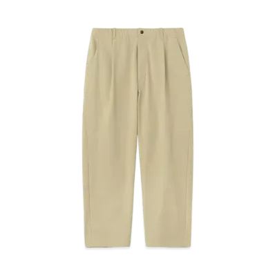 Goldwin One Tuck Tapered Light Pants (Unisex) "Oak Beige"