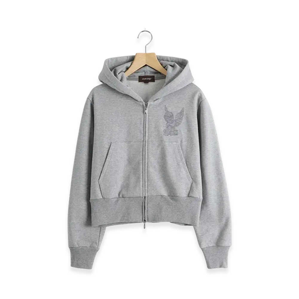 MASU MB Zip-up Hoodie "White"