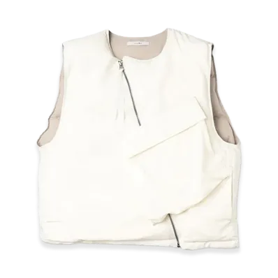 JieDa Puffer Vest "Off-White"