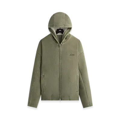 Kith Washed Microsuede Puffed Jaysen Hoodie "Cavan"