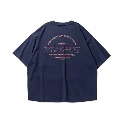 TIGHTBOOTH Straight Up T-Shirt "Navy"