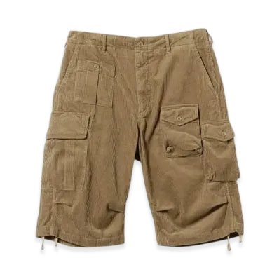 ENGINEERED GARMENTS x BEAMS Exclusive Bdu 3/4 Shorts Corduroy "Khaki"