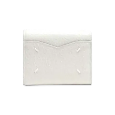 Maison Margiela Envelope Leather Wallet "Ivory"