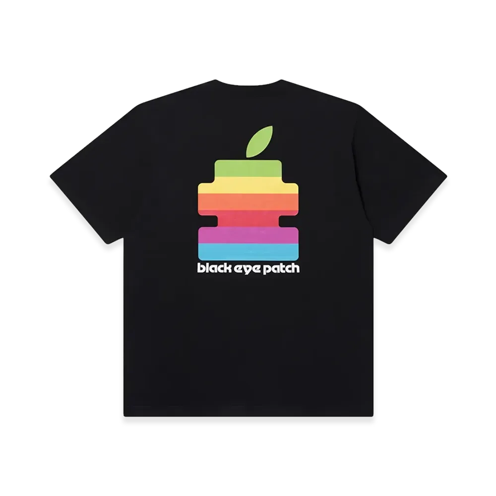 BlackEyePatch Fruit Logo OG Label Tee "Black"