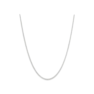 TOMWOOD Curb Chain Slim "Silver"