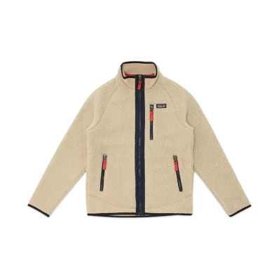 Patagonia Kids Retro Pile Jacket "El Cap Khaki"