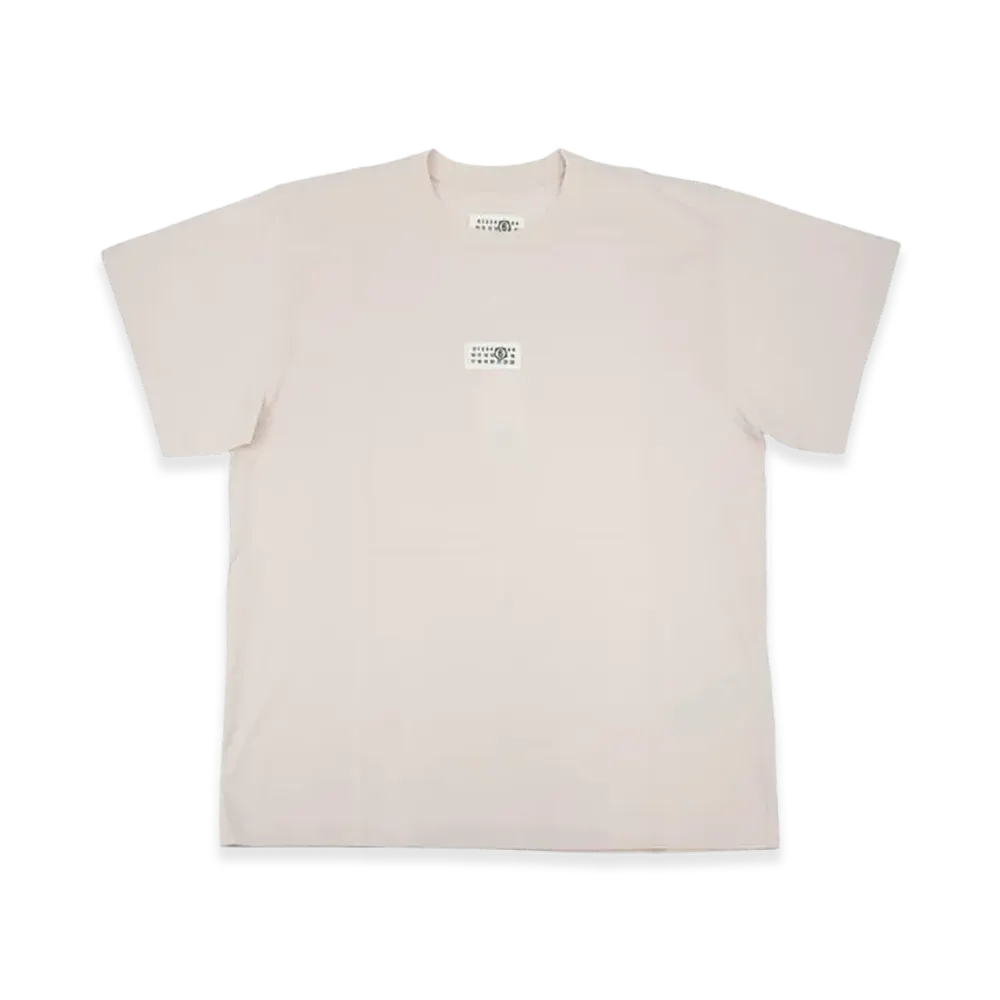 MM6 Maison Margiela Numeric Logo Label T-Shirt "White"