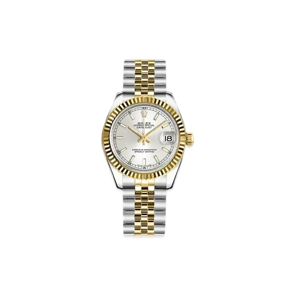 ROLEX Datejust "Silver/Stainless Steel/Yellow Gold"