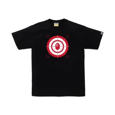 A BATHING APE Shooting Gallery Tee "Black"