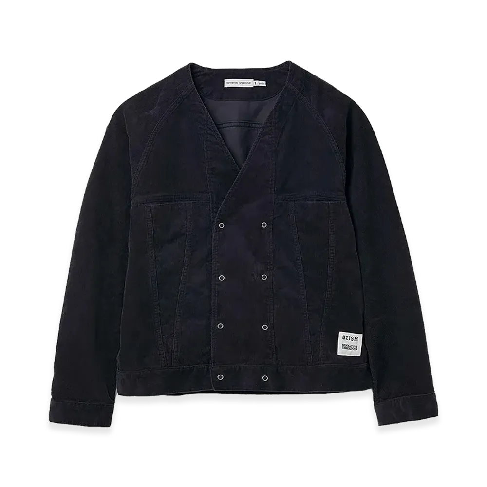 UNDERCOVER x nonnative Monk Blouson Cotton Cord Sulfur Dye "Navy"