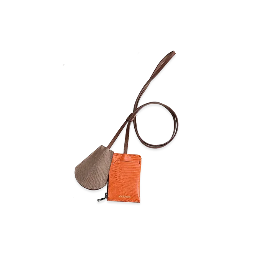 NICENESS Crafted From Deadstock Ring Lizard "Brown/Orange"