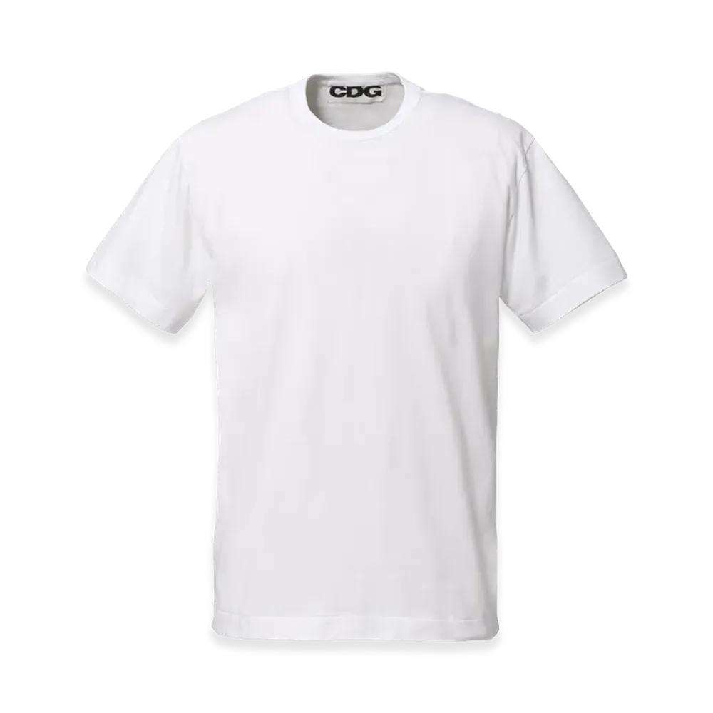 COMME des GARCONS CDG Classic T-Shirt10 On Back "White"