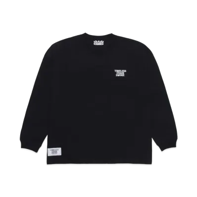 APHRODITEGANG Bud Spool Front TCS Back Bud Spool Print L/S Tee "Black"