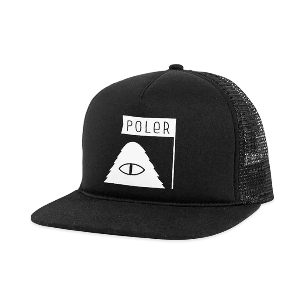 POLeR Sumiit Mesh Trucker Cap "Black"