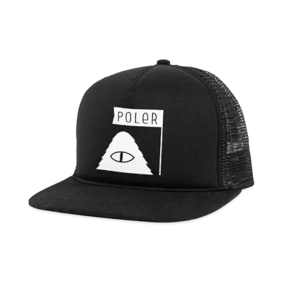 POLeR Sumiit Mesh Trucker Cap "Black"