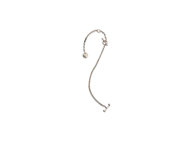 NICENESS S.Cale Sterling Silver Wallet Chain Fine Short "Silver"
