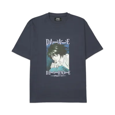 PALACE x DEATH NOTE T-Shirt "Navy"