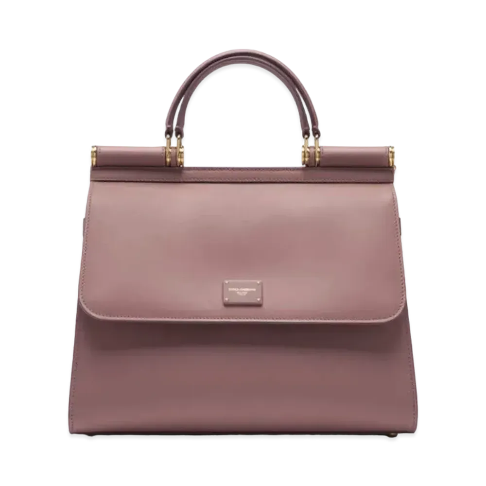 Dolce&Gabbana Sicily 58 Bag Medium Calfskin "Powder Pink"