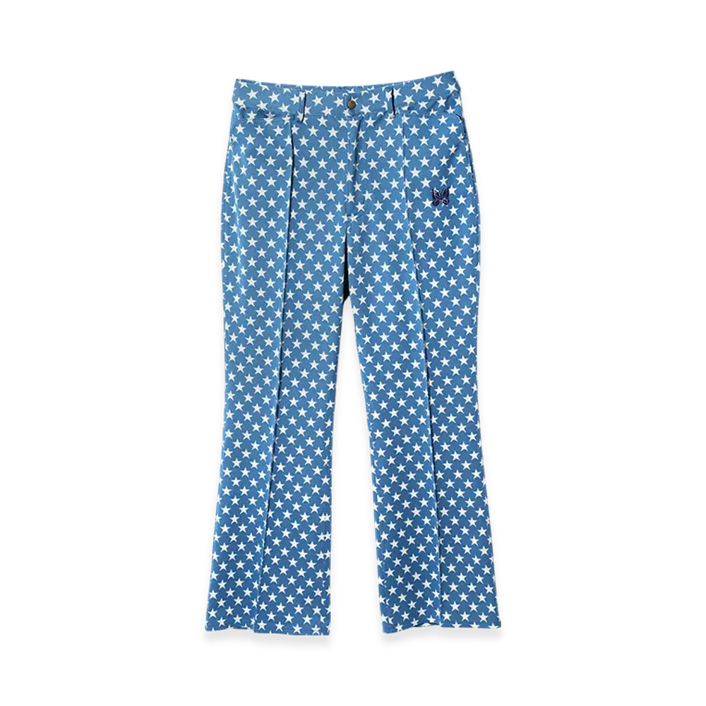 NEEDLES Boot-Cut Jean - Poly JQ. "Star"