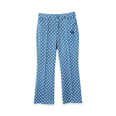 NEEDLES Boot-Cut Jean - Poly JQ. "Star"