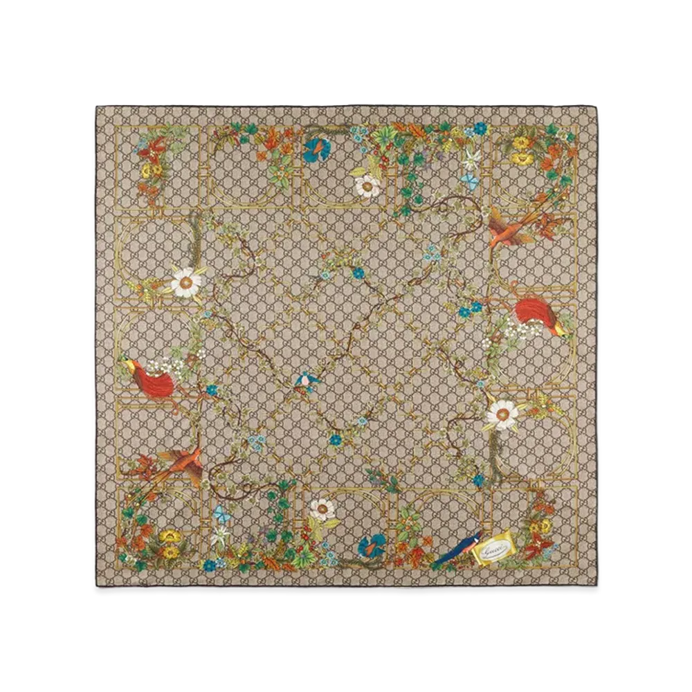 GUCCI Women's Cruise Scarfs "Beige"