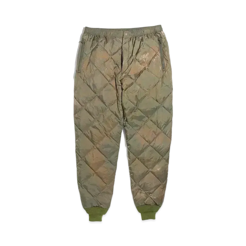 Needles STRING DOWN PANT- NYLON RIPSTOP / UNEVEN DYE "Olive"