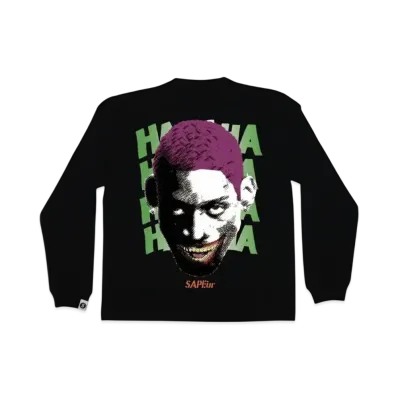 SAPEur Harlequin 2025 Kid's Online Limited Order L/S Tee "Black"