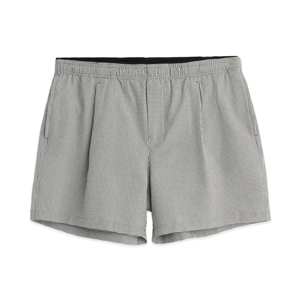 OUR LEGACY Boxer Trunk "Breeze Check Coast Seersucker"
