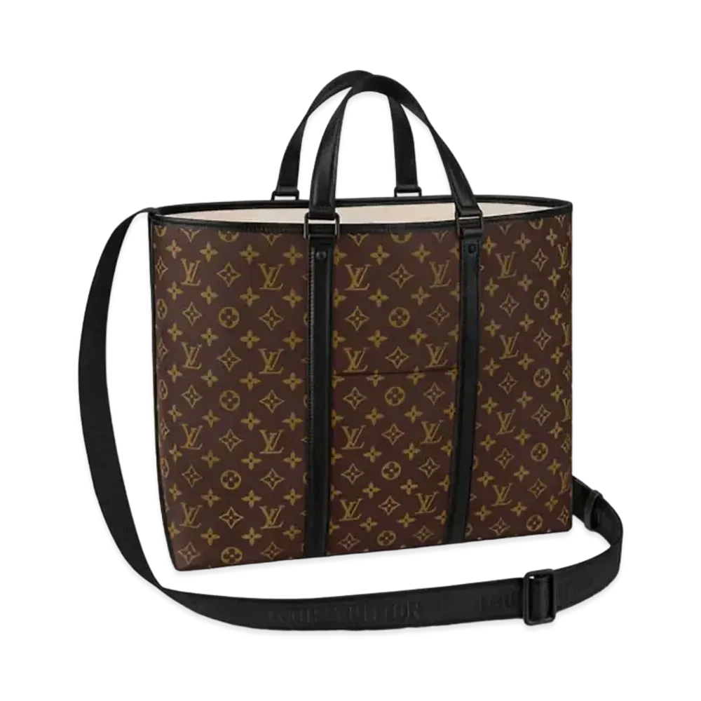 Louis Vuitton Weekend Tote GM Monogram Macassar