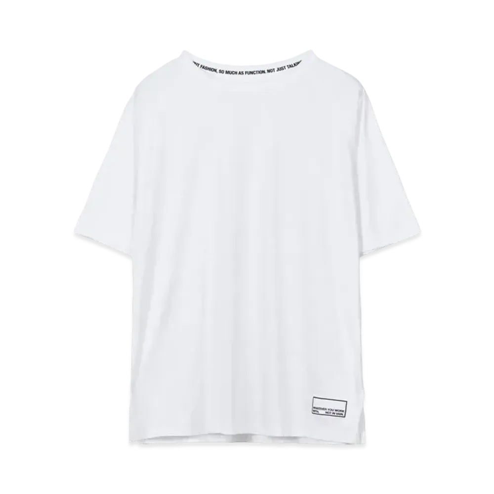 TAIGALIONA ANTI VIRUS RAGLAN SLEEVE TEE "WHITE"