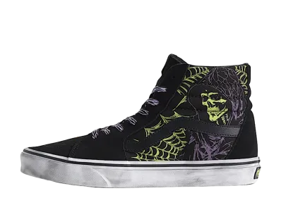 Vans Sk8-Hi "Dark Black/Green Foam"
