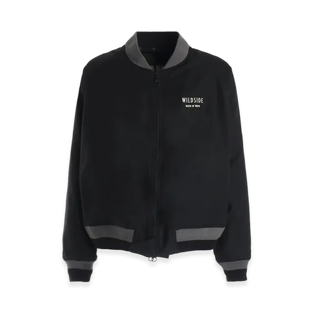 WILDSIDE YOHJI YAMAMOTO x Tradman's BONSAI Reversible Souvenir Jacket "Black"
